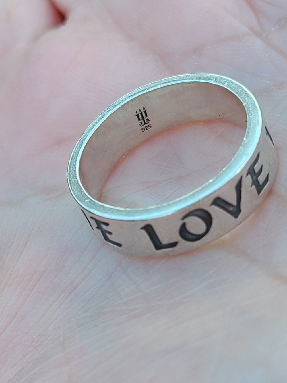 James Avery True Love Waits Promise Ring - Retired Size 7